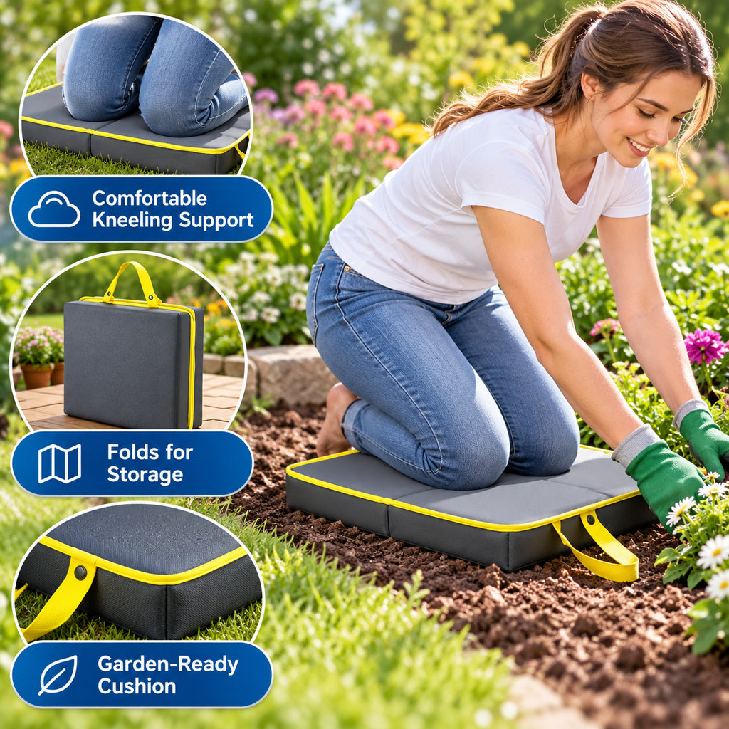 Folding Garden Kneeling Mat with Carry Loop, One Mat - 098 / Folding / One Mat - feature