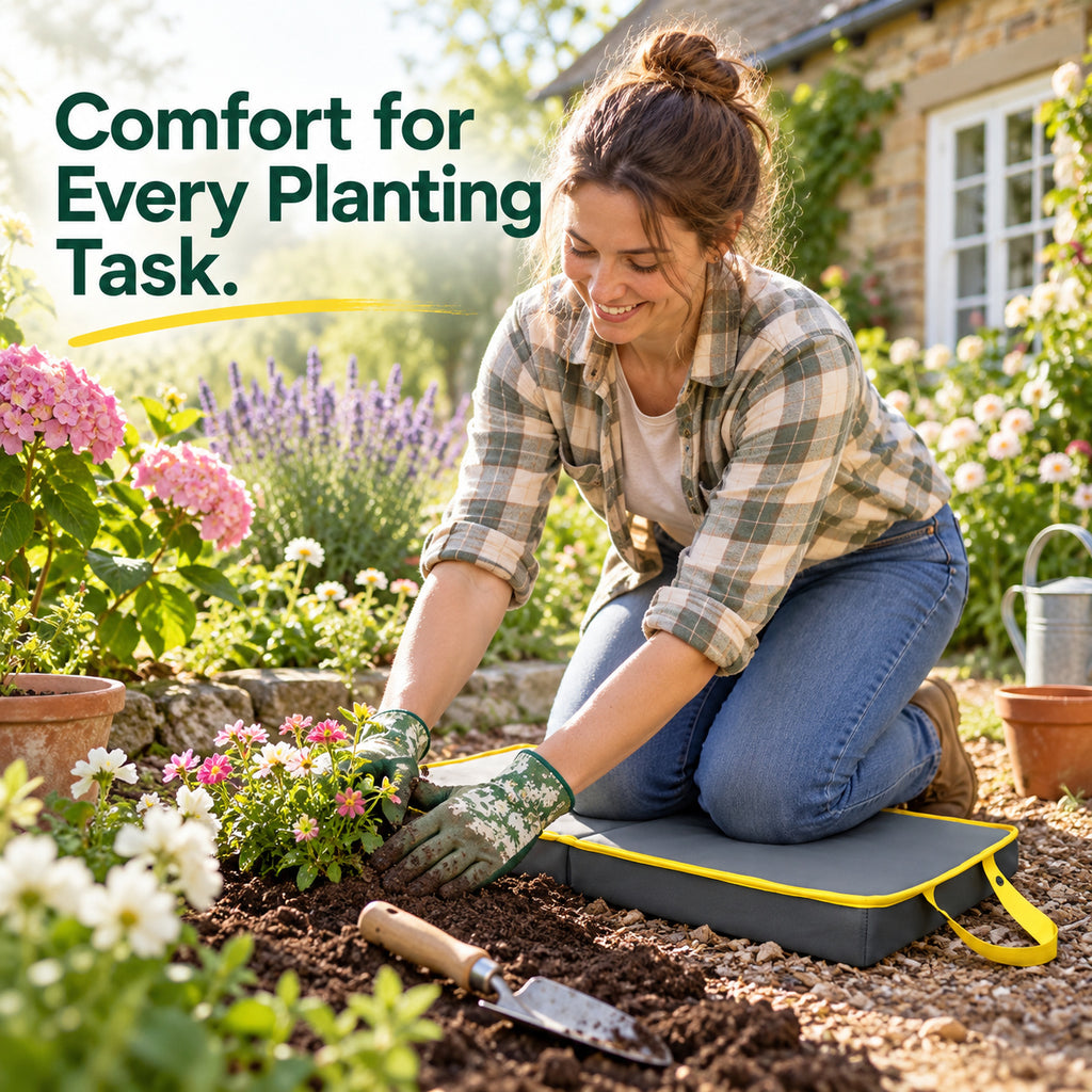 Folding Garden Kneeling Mat with Carry Loop, One Mat - 098 / Folding / One Mat - lifestyle