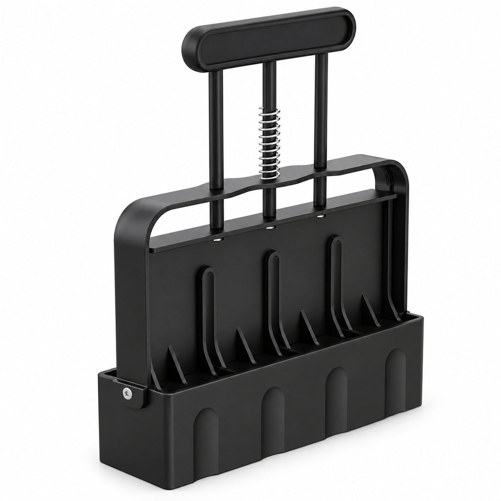 ABS Soil Block Maker with Press Handle for Seed-Starting Preparation - Black ABS Soil Block Maker - main