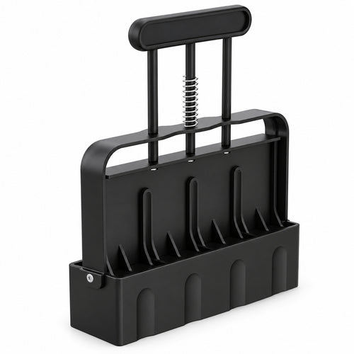 ABS Soil Block Maker with Press Handle for Seed-Starting Preparation - Black ABS Soil Block Maker - main