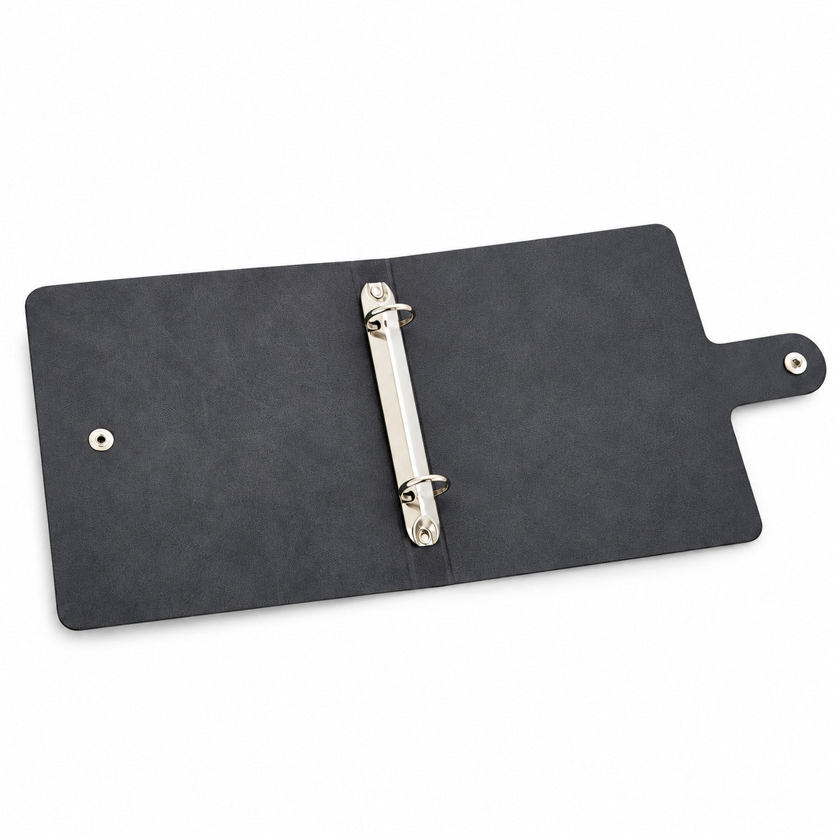 Black PU Two-Ring Seed Storage Binder, Cover Only - Black / Two-Ring PU Binder Only / No Inserts - main