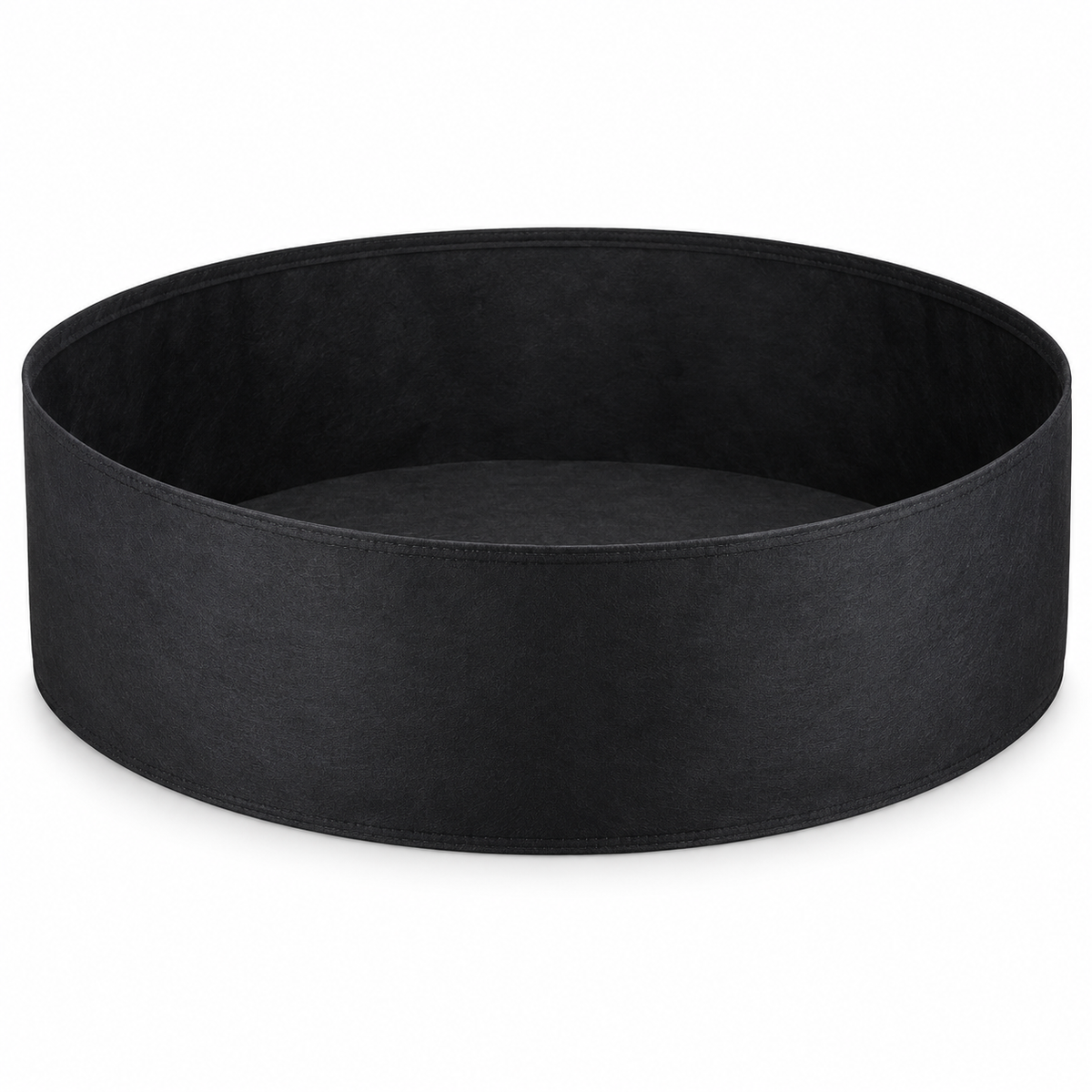 Round Fabric Raised Planting Bed with Size & Compartment Options - main