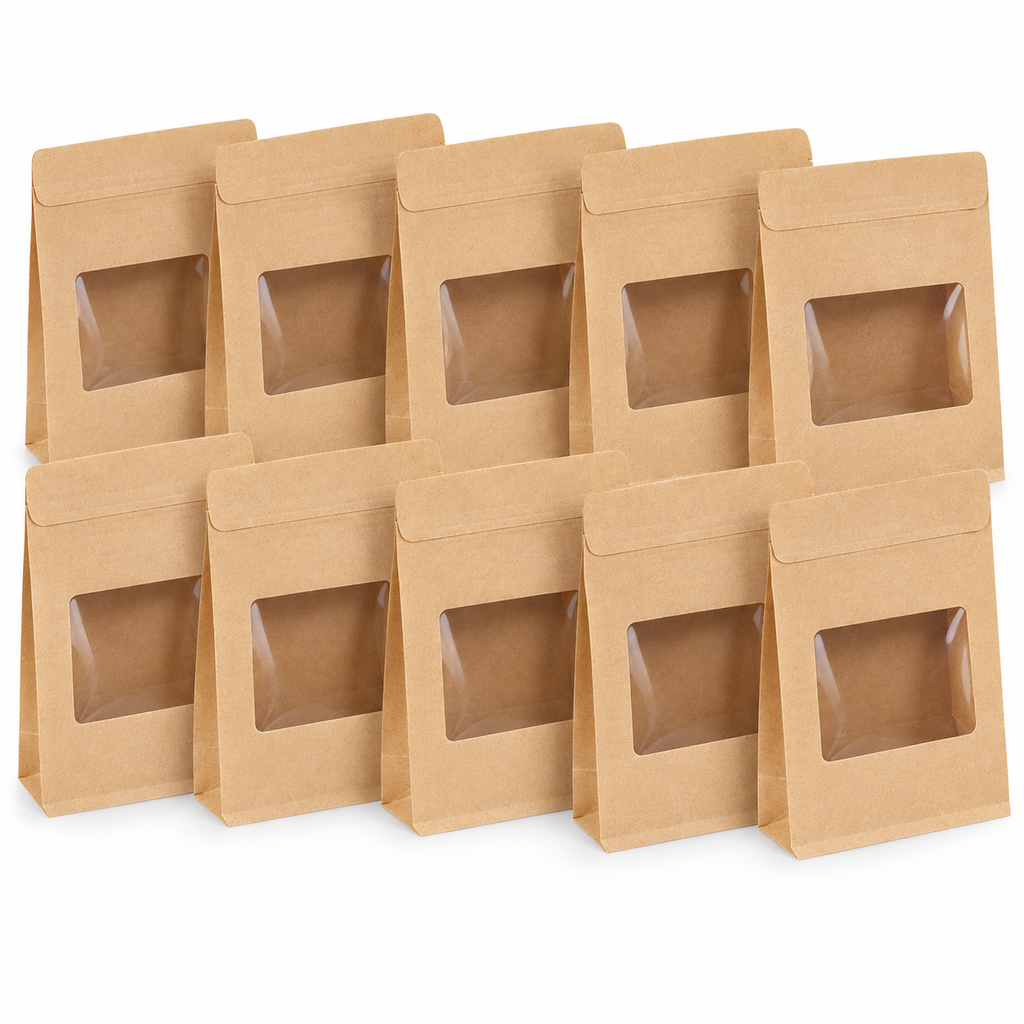 Kraft Seed Envelopes with Optional Viewing Window —10-Pack - main
