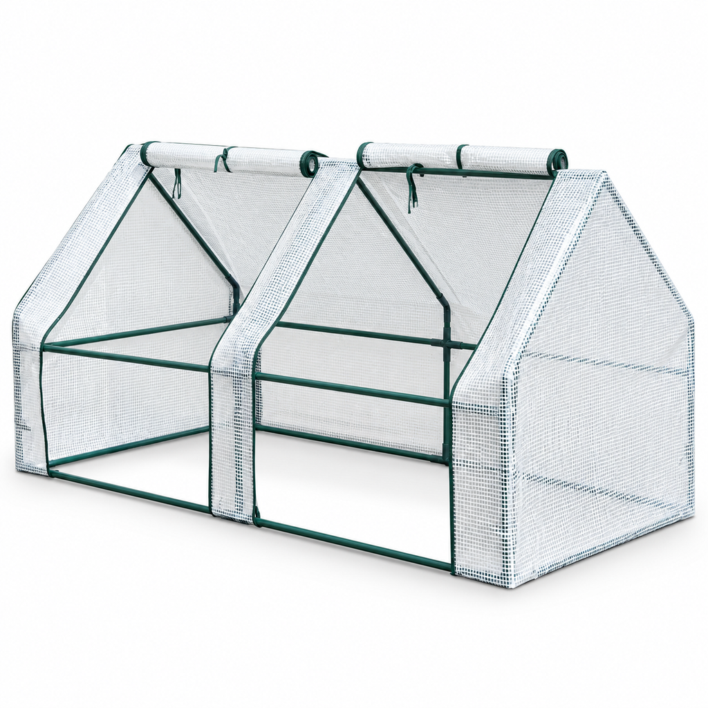 Compact Plant Greenhouse with Low-Tunnel & Four-Tier Configuration Options - main